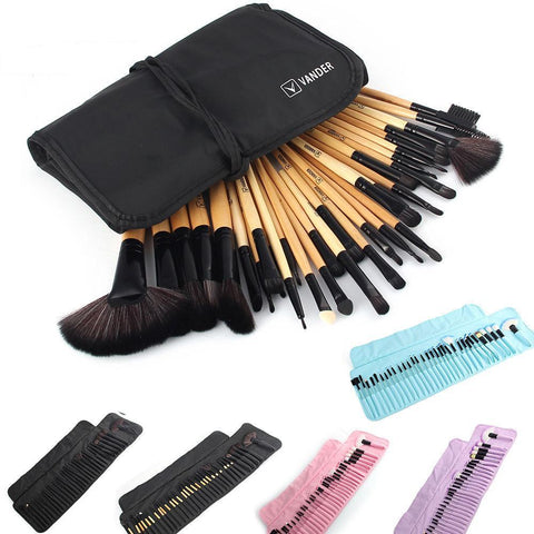 Make-Up Brushes Tools With Bag