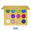 Bright Rainbow Pearl Glitters Eyeshadow